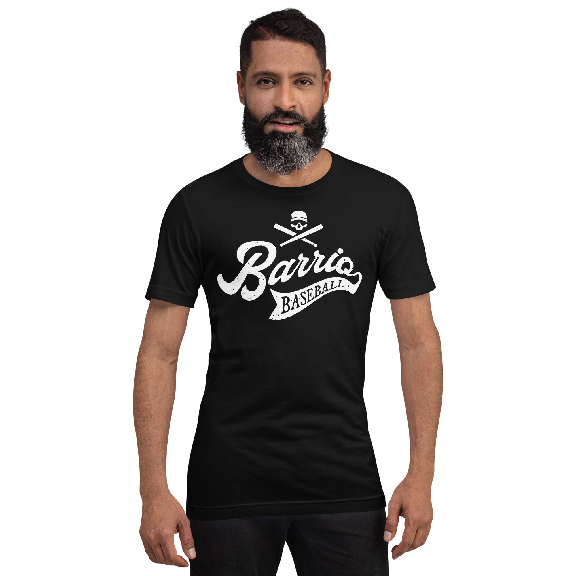 Barrio Baseball Skull